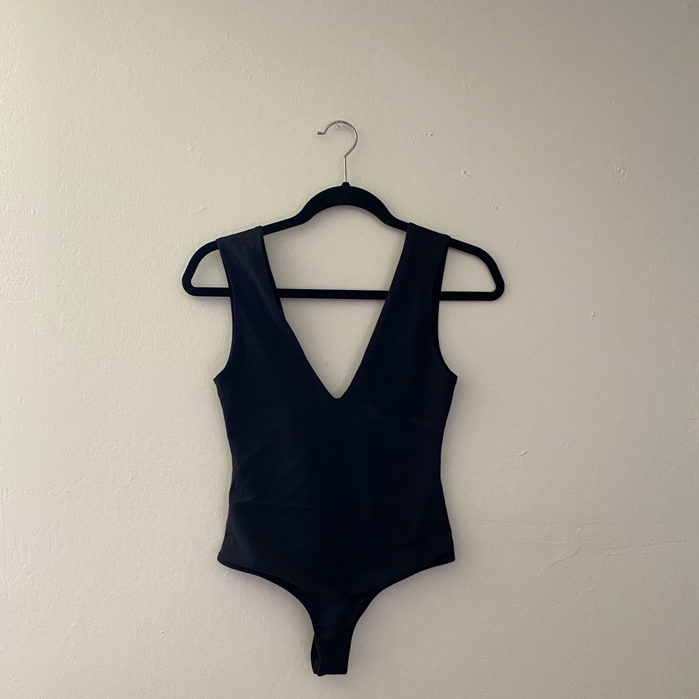 Sexy black free people bodysuit